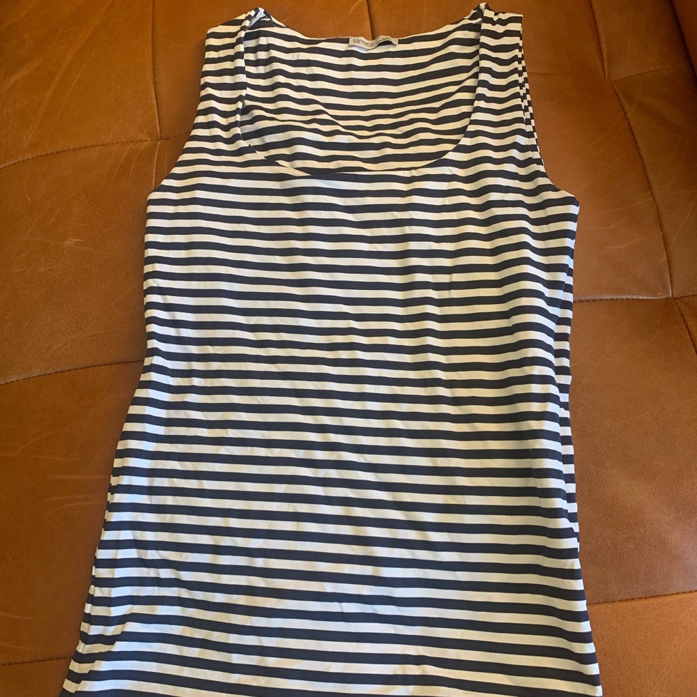Zara basic top striped